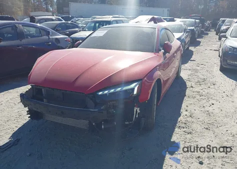 2024 Audi A5 Sportback Premium Plus 45 Tfsi Quattro S Tronic из США, поврежденный, VIN WAUFACF53RA006617